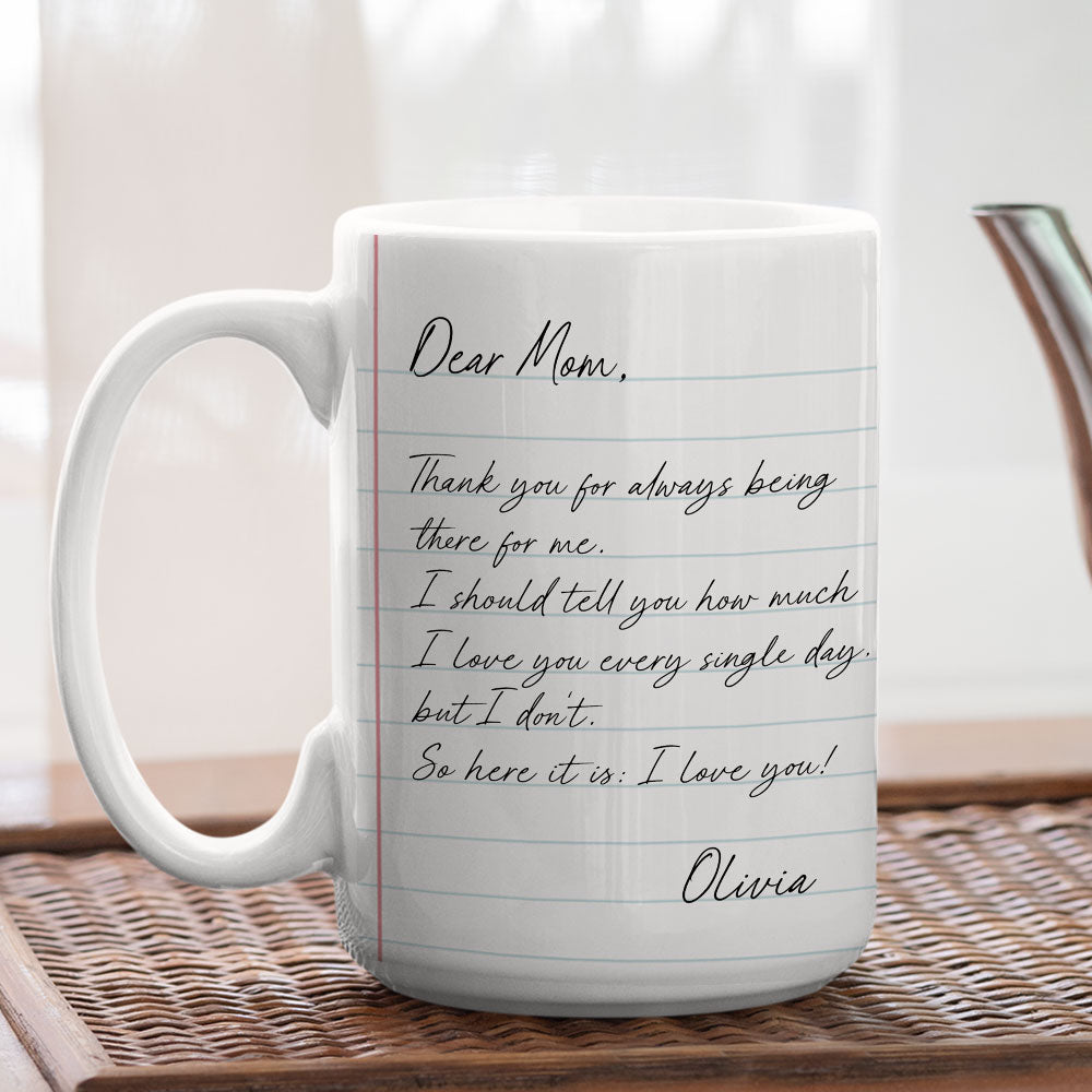 Never Forget That I Love You - Personalized Custom Mug