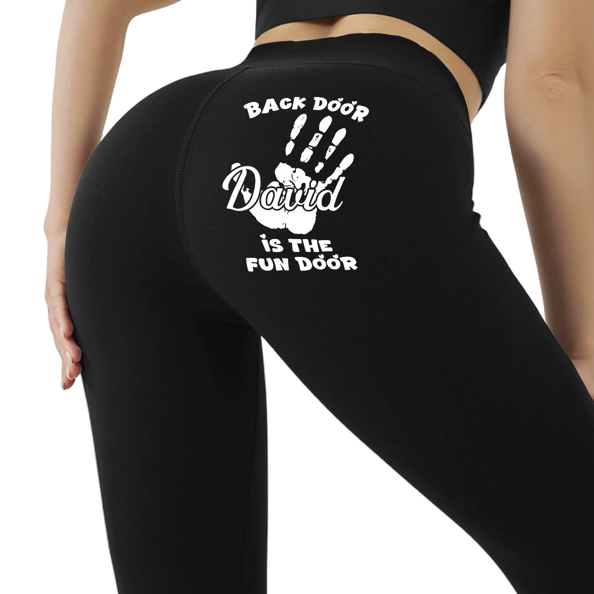 Only Brave Hearts Go Rear - Personalized Custom Leggings