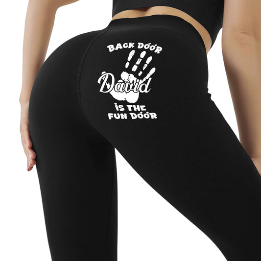 Only Brave Hearts Go Rear - Personalized Custom Leggings