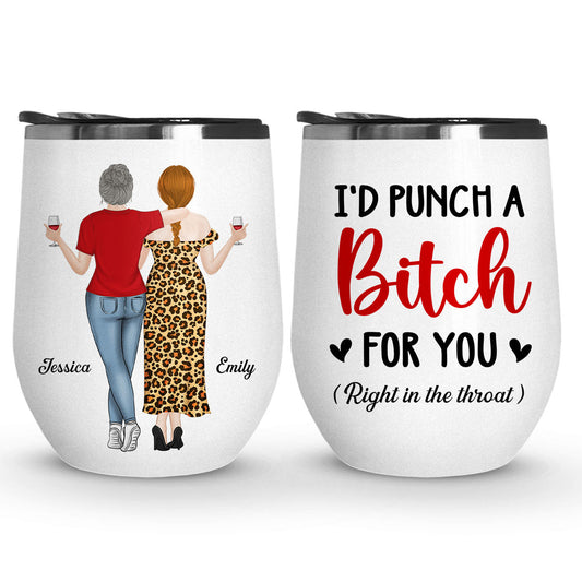 Right There - Personalized Custom Wine Tumbler