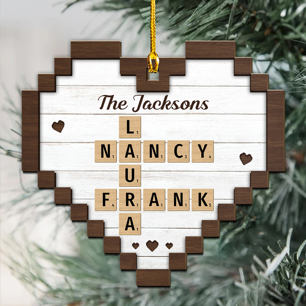 Home Sweet Home - Personalized Custom Wood Ornament