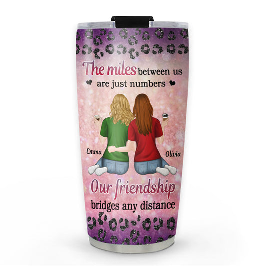 Just Numbers Friend Bestie - Personalized Custom Tumbler