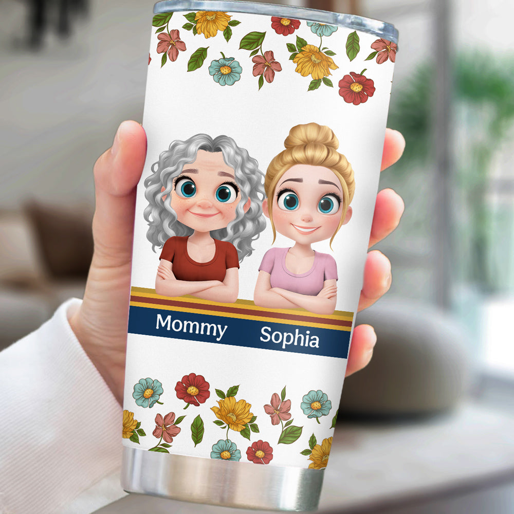 Dear Mom Great Job - Personalized Custom Tumbler