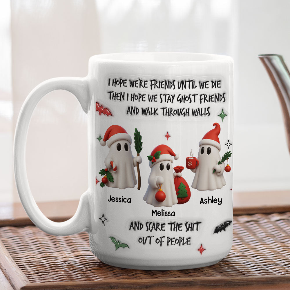 Walking Through Walls With You - Personalized Custom 3D Inflated Effect Mug