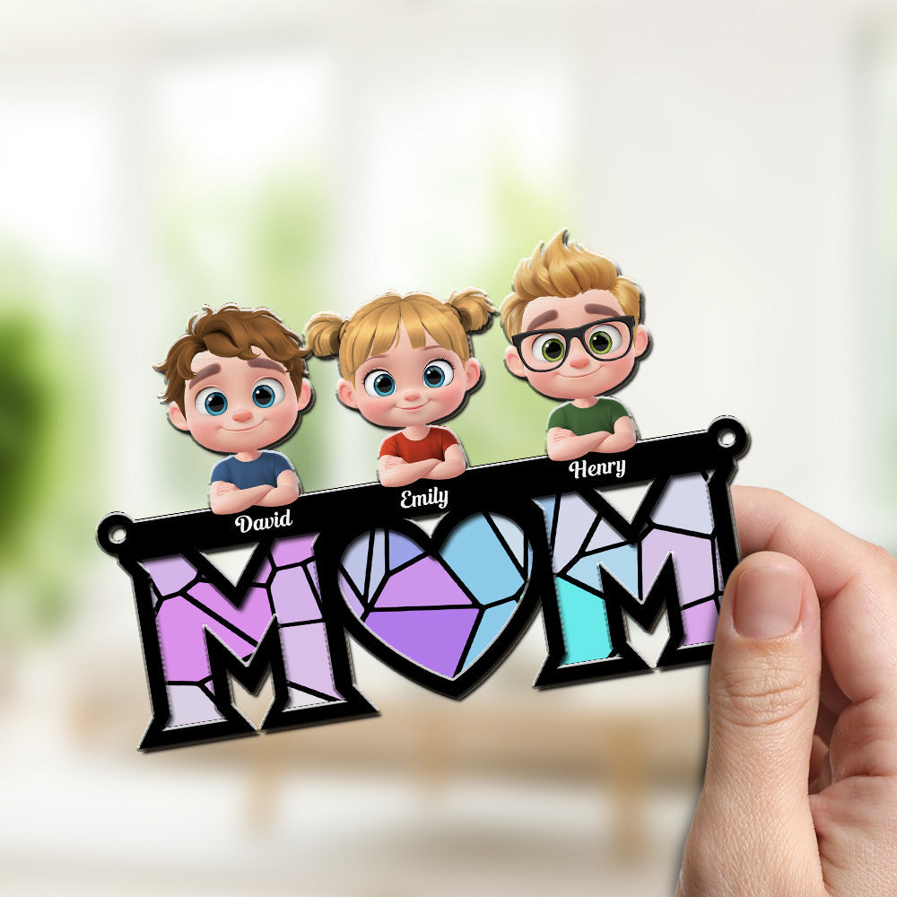 You Are Our World - Personalized Custom Suncatcher