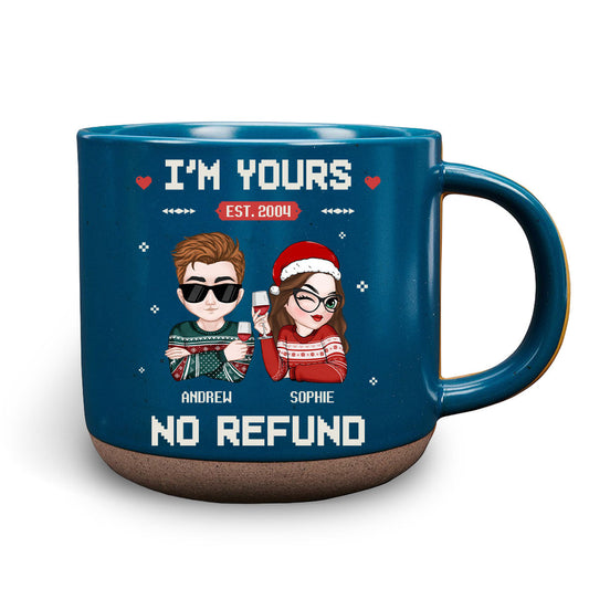 I Am Yours - Personalized Custom Pottery Mug