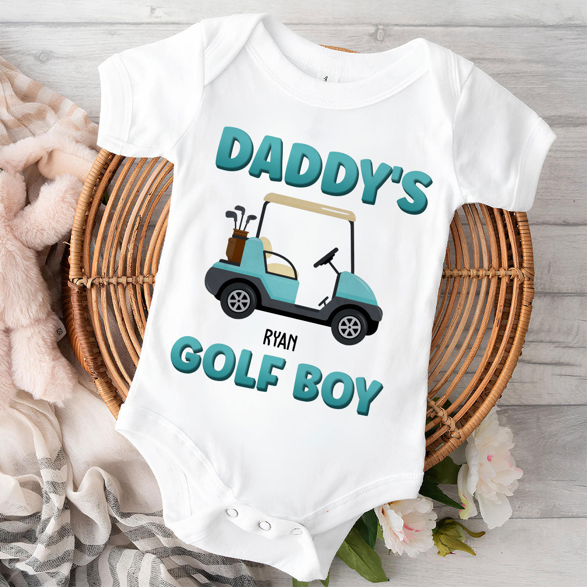 Dad Golf Buddy - Personalized Custom T-shirt And Onesie