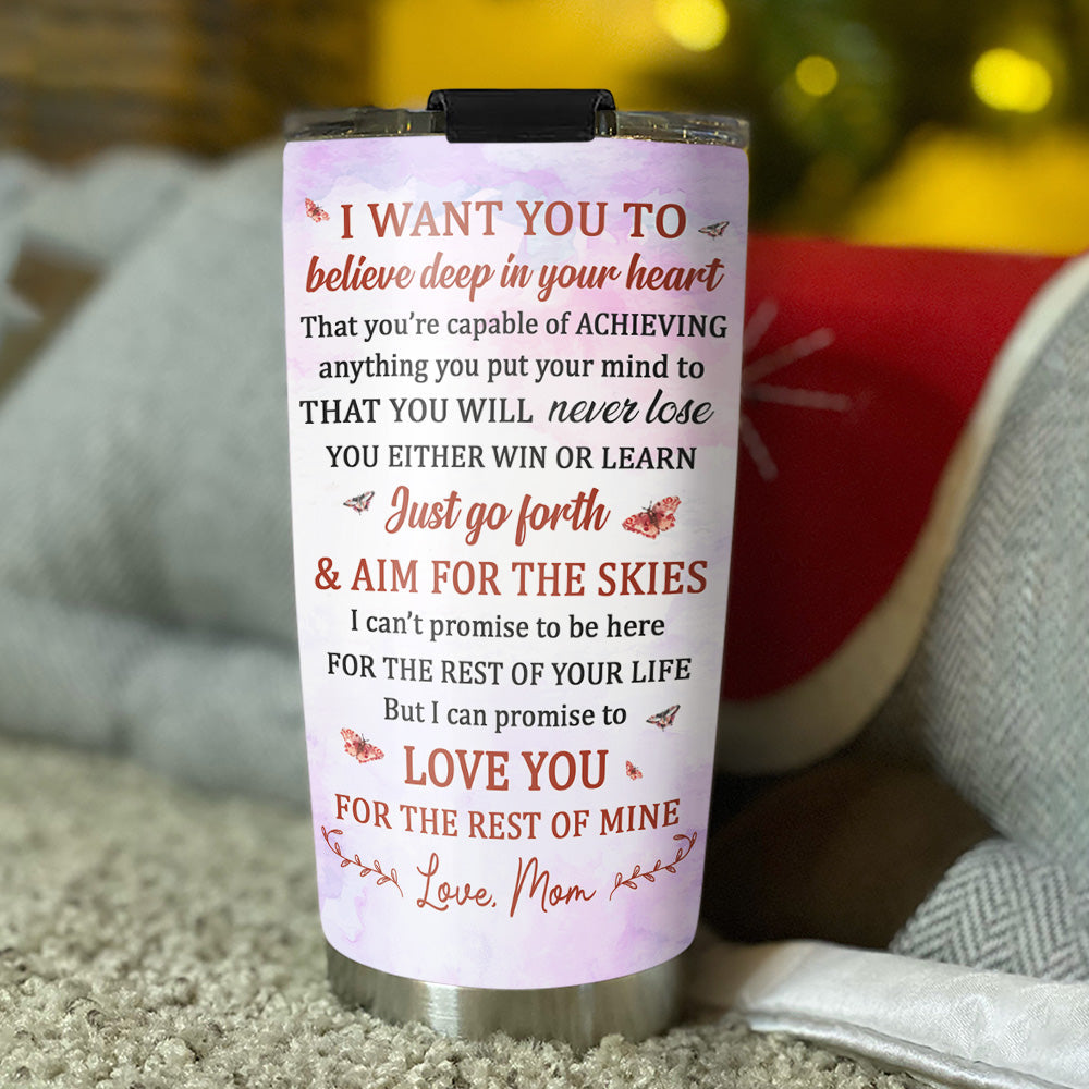 Aim For The Skies - Personalized Custom Tumbler