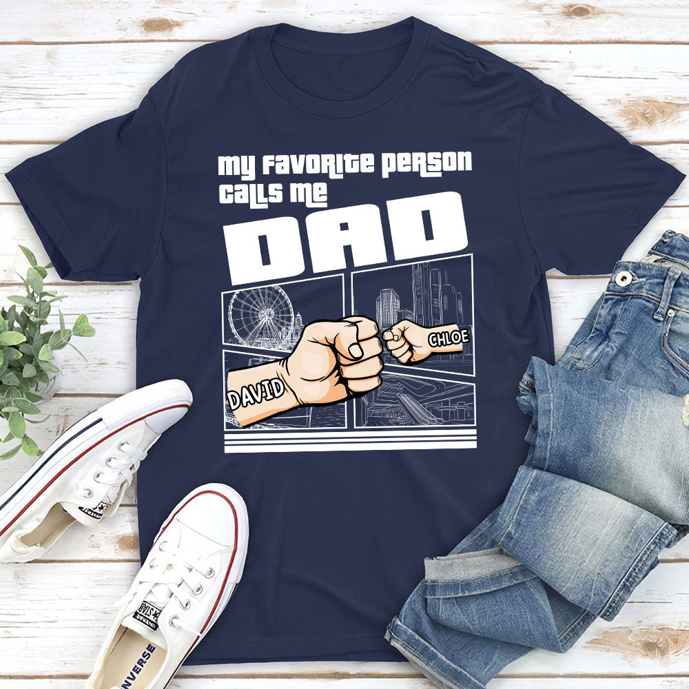 Best Grandpa Ever - Personalized Custom Shirt