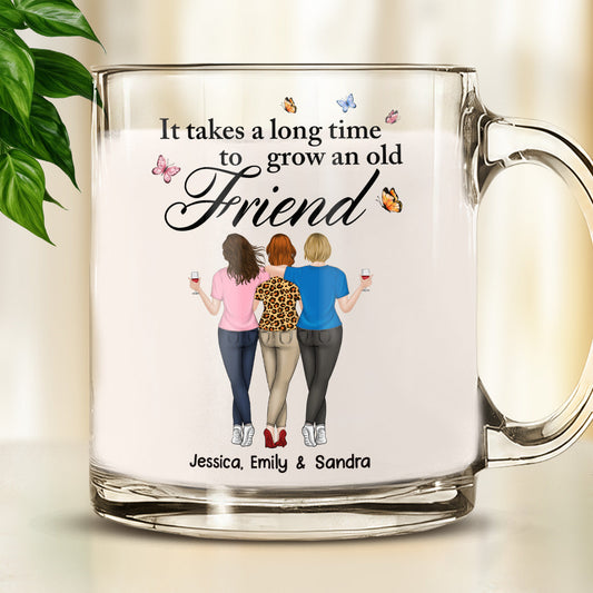 Besties Forever - Personalized Custom Glass Mug