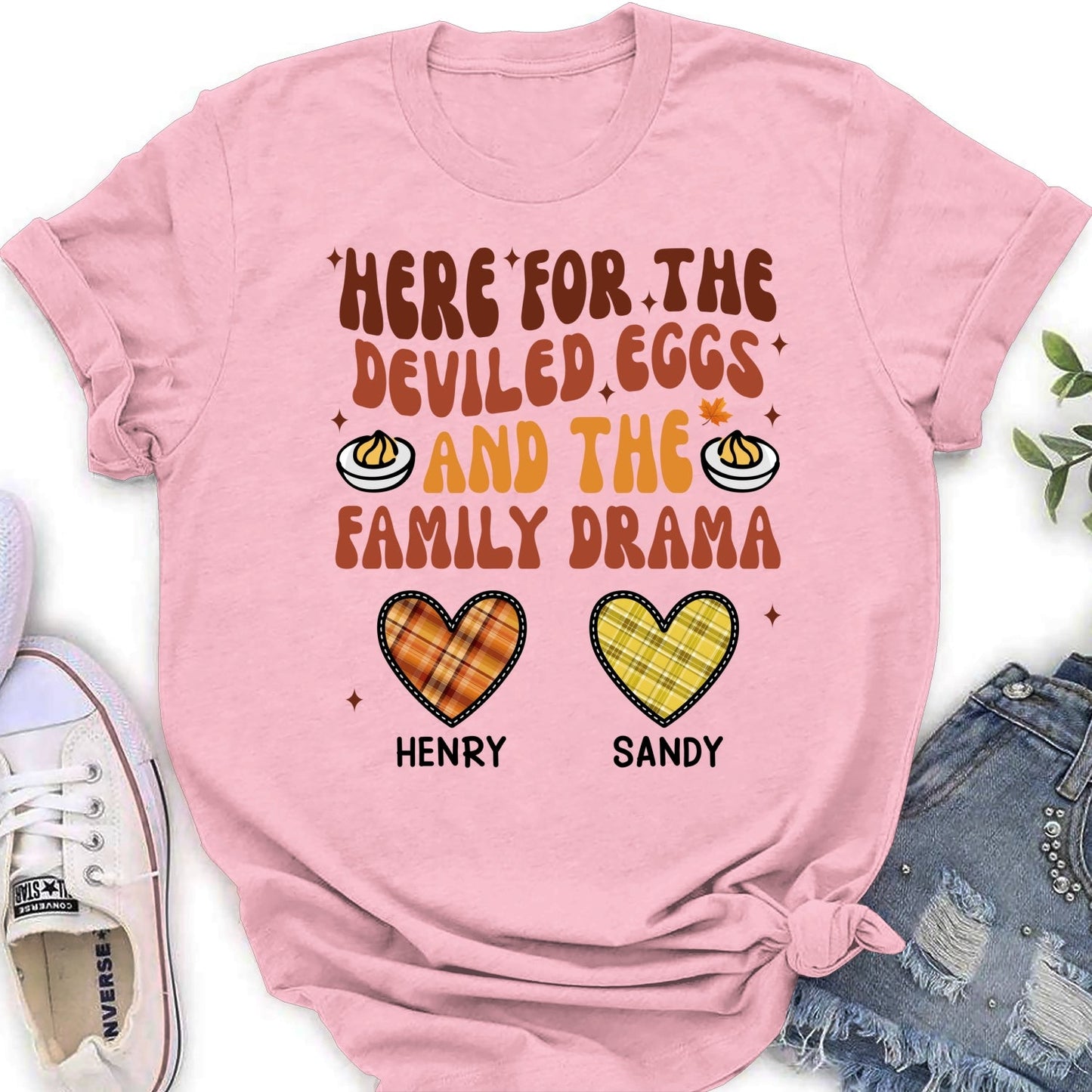 Thanksgiving Family Shirt - Personalized Custom Shirt