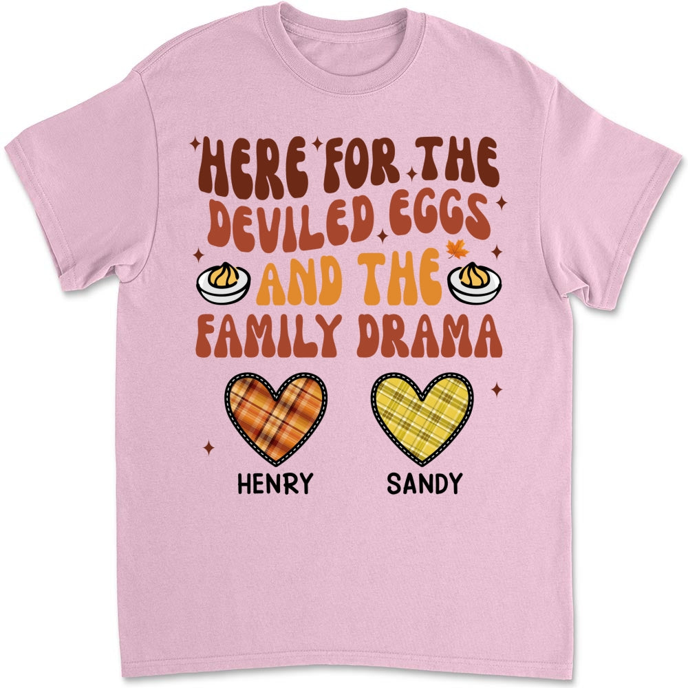 Thanksgiving Family Shirt - Personalized Custom Shirt