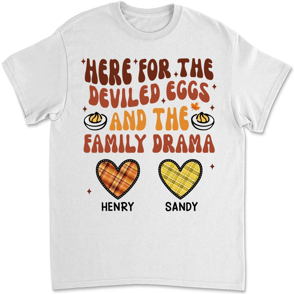 Thanksgiving Family Shirt - Personalized Custom Shirt