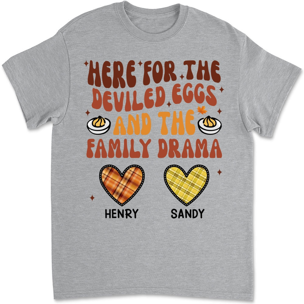 Thanksgiving Family Shirt - Personalized Custom Shirt