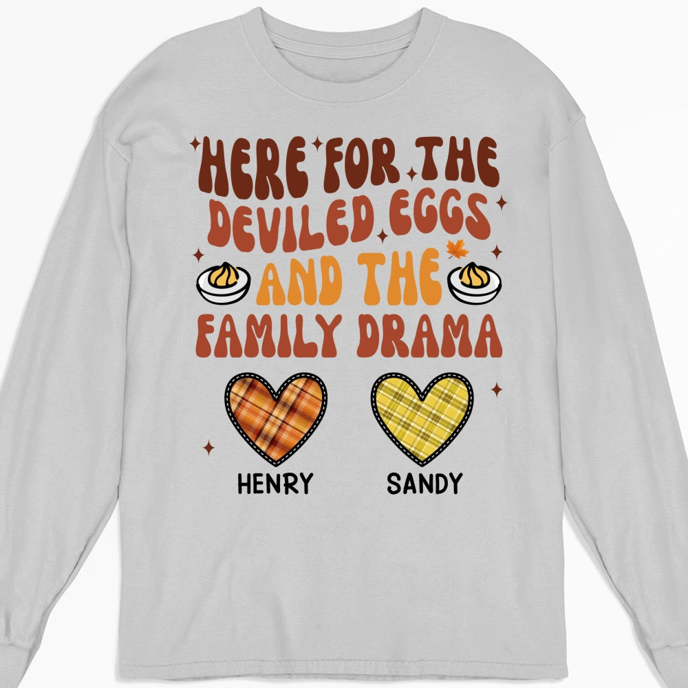 Thanksgiving Family Shirt - Personalized Custom Shirt