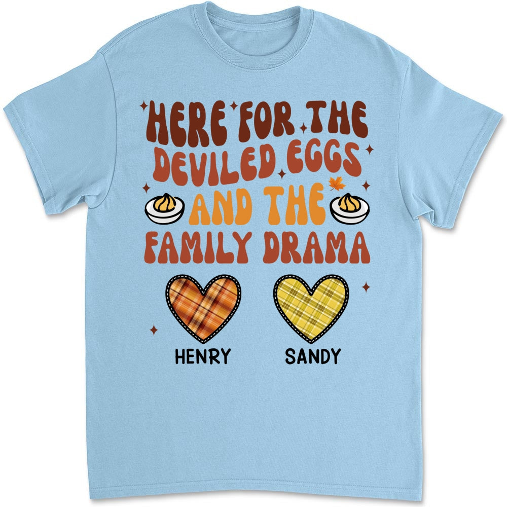 Thanksgiving Family Shirt - Personalized Custom Shirt