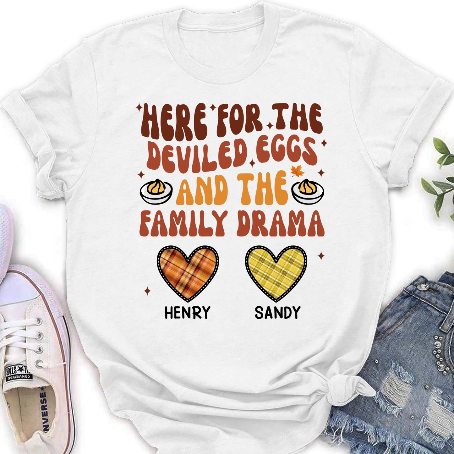 Thanksgiving Family Shirt - Personalized Custom Shirt