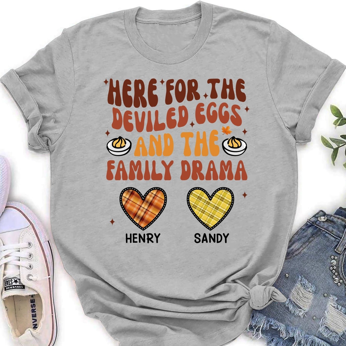 Thanksgiving Family Shirt - Personalized Custom Shirt