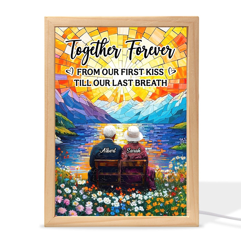 Love You Forever - Personalized Frame Light Box