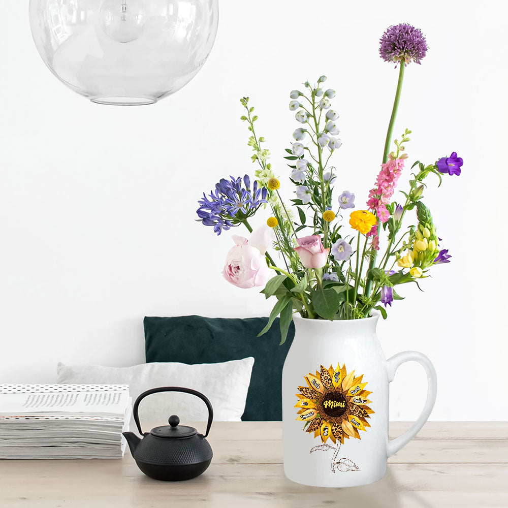 Grandma Love - Personalized Custom Flower Vase