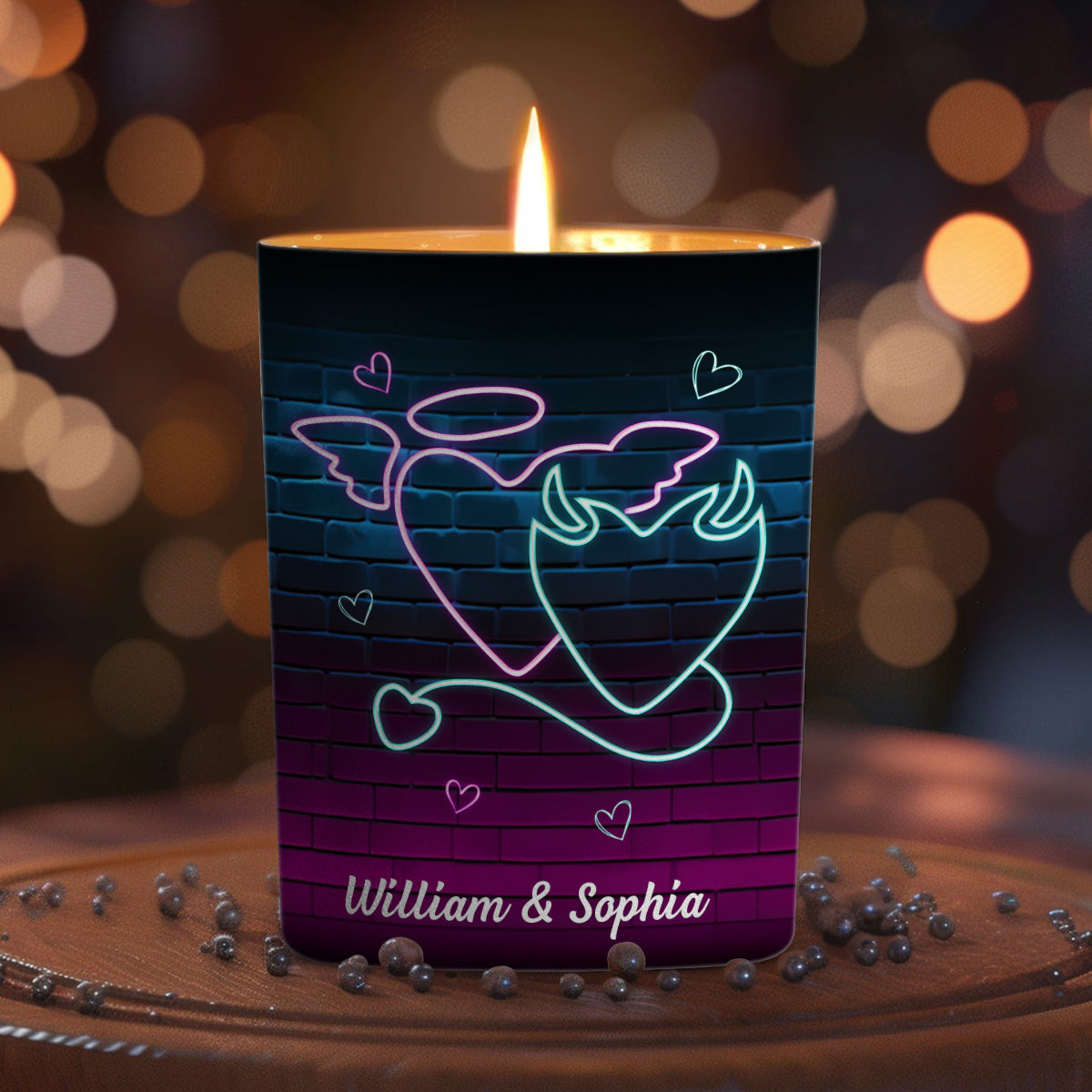 Light When You Want Me - Personalized Custom Candle