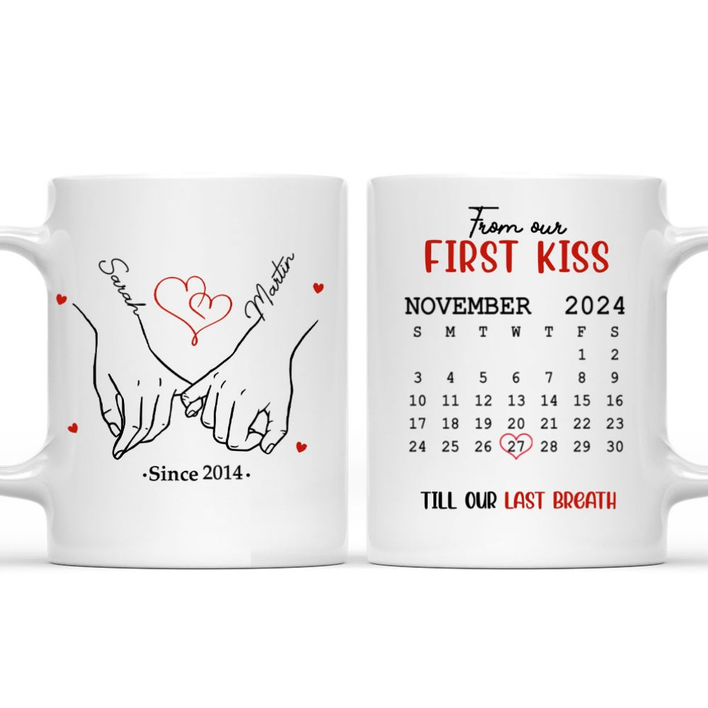 Forever And Always - Personalized Custom Coffee Mug