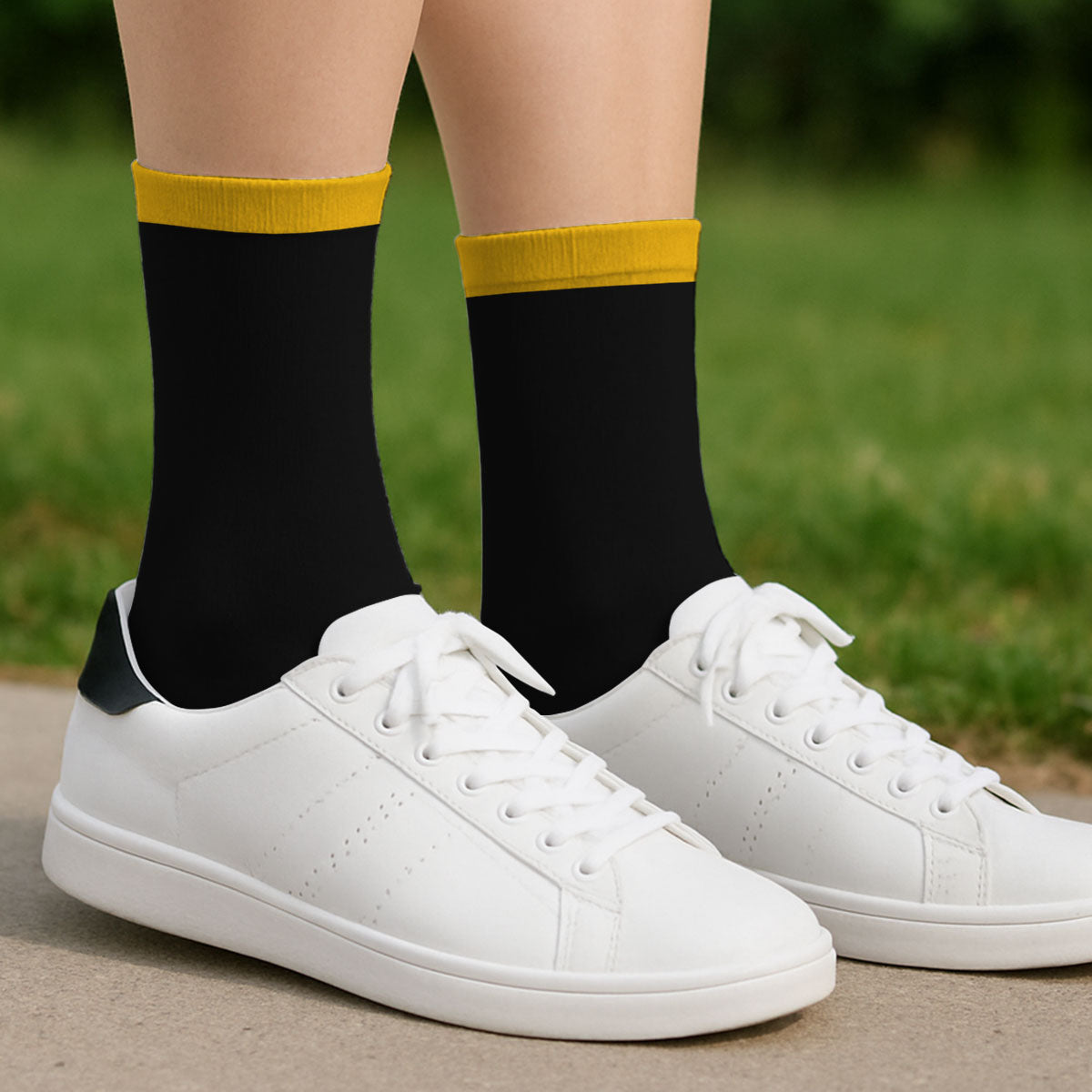 Just Resting My Eyes - Personalized Custom Crew Socks