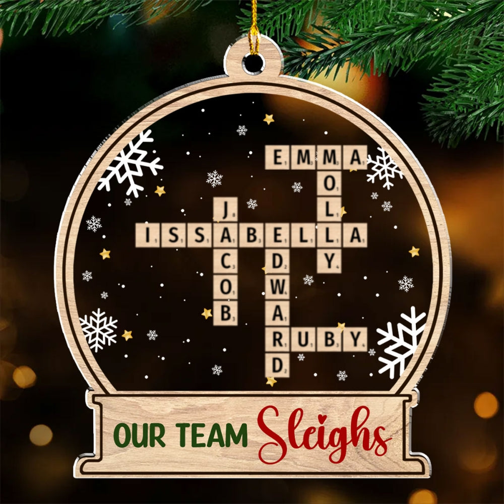 My Teammate - Personalized Custom Acrylic Ornament