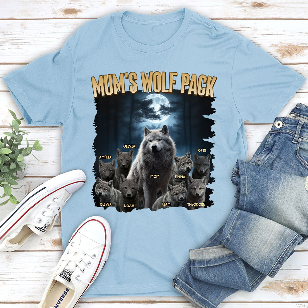 Nana Wolf Pack Ver 1 - Personalized Custom Shirt