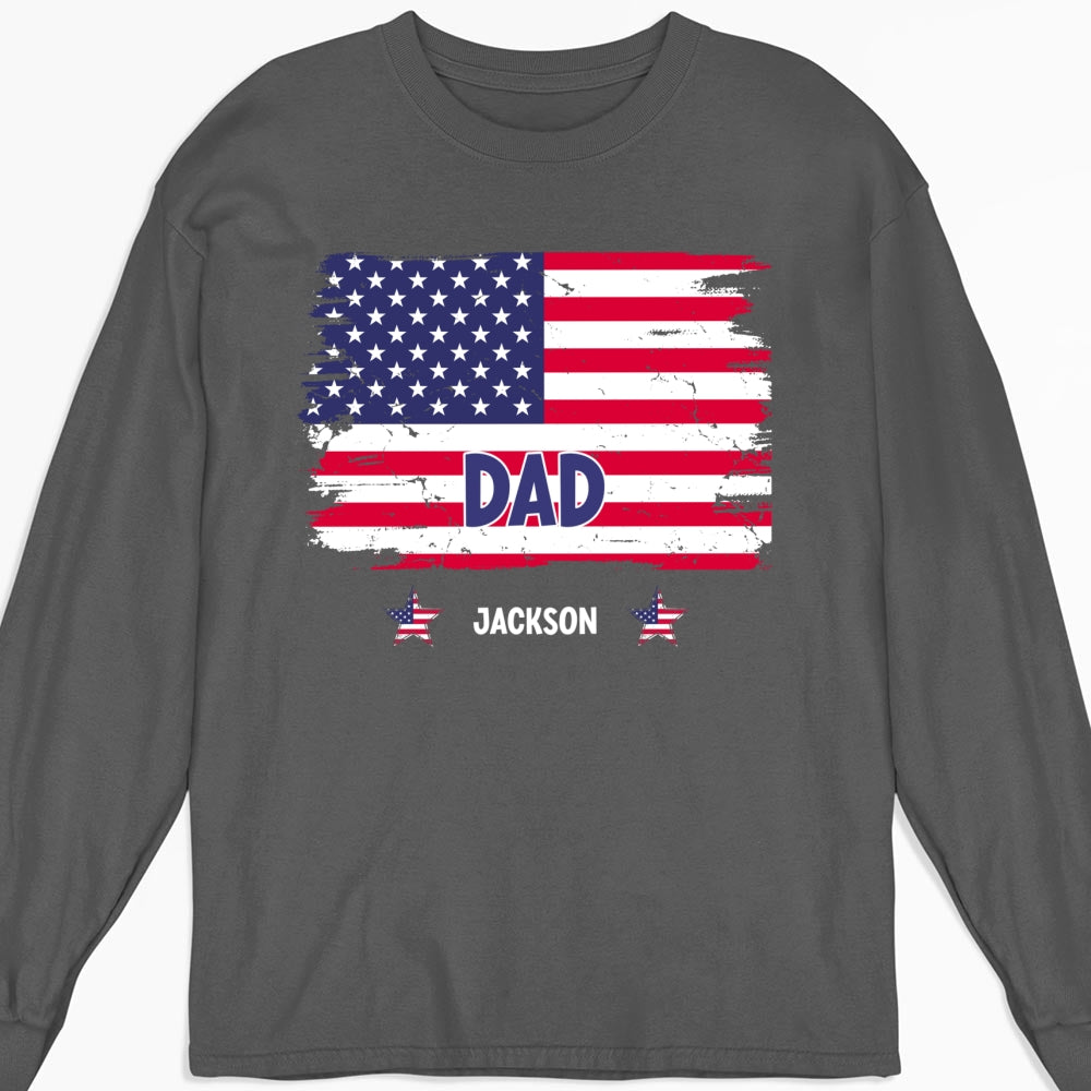 Grandpa Stars - Personalized Custom Shirt