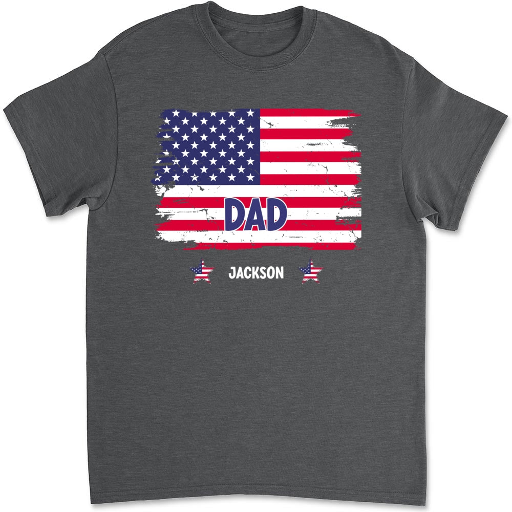 Grandpa Stars - Personalized Custom Shirt