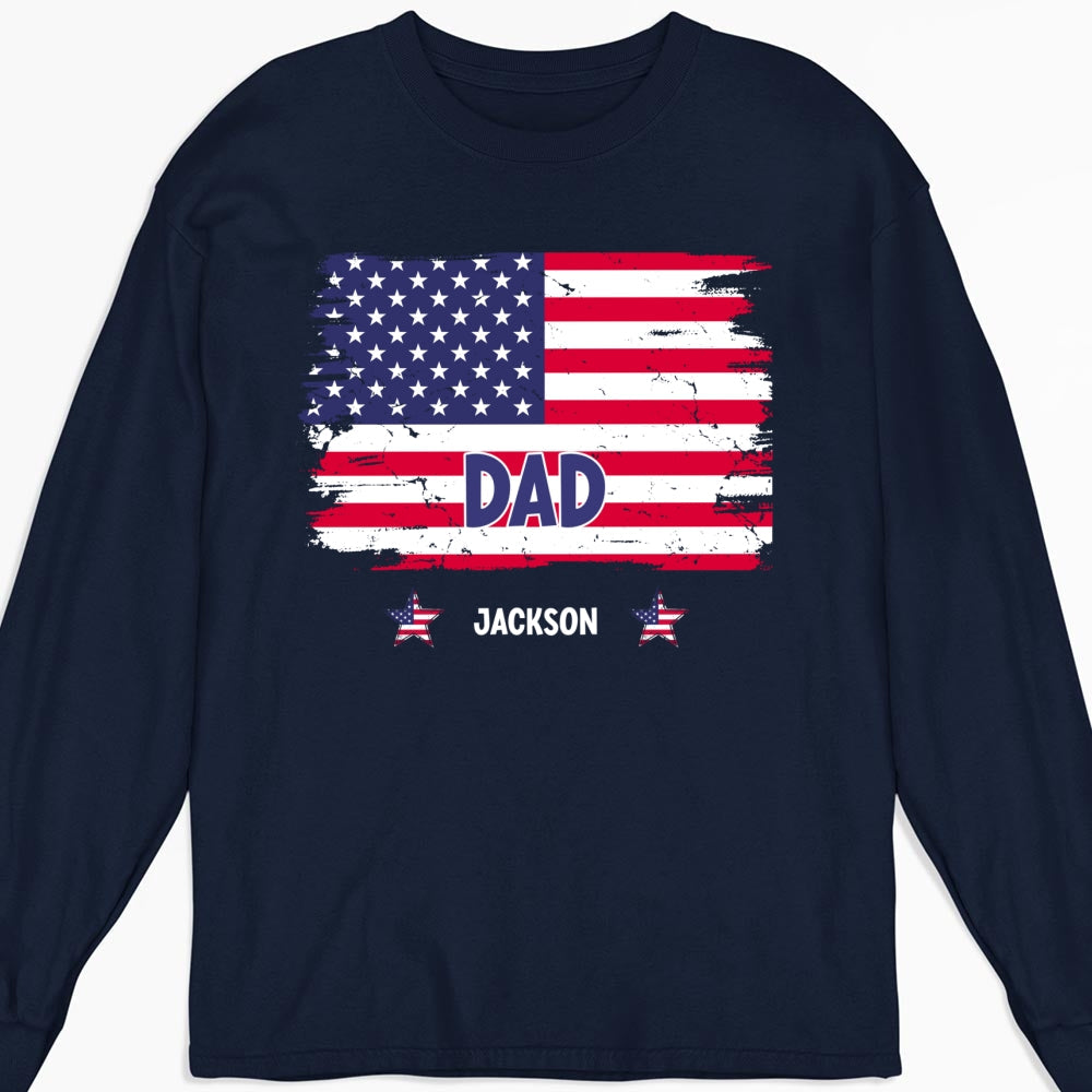 Grandpa Stars - Personalized Custom Shirt