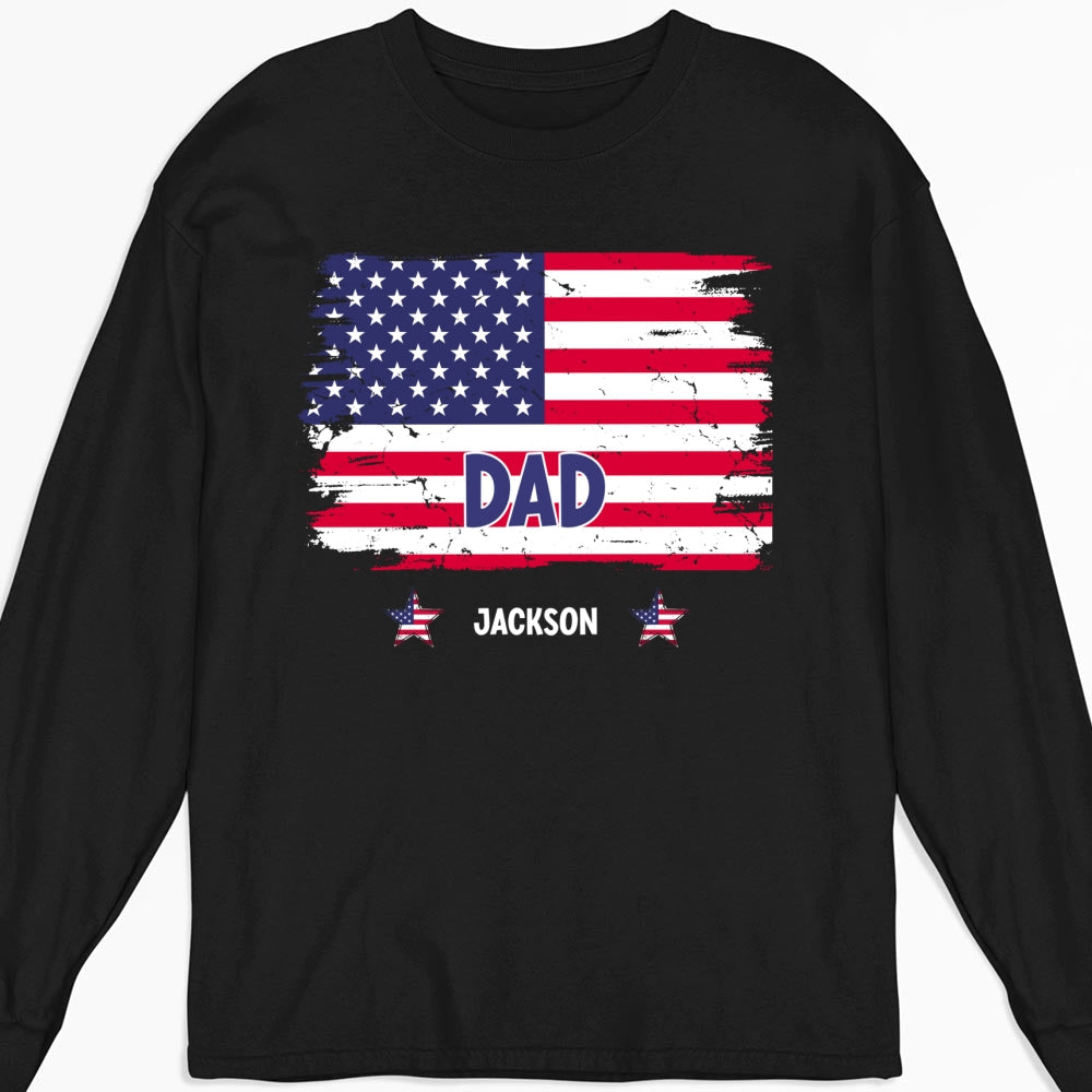 Grandpa Stars - Personalized Custom Shirt