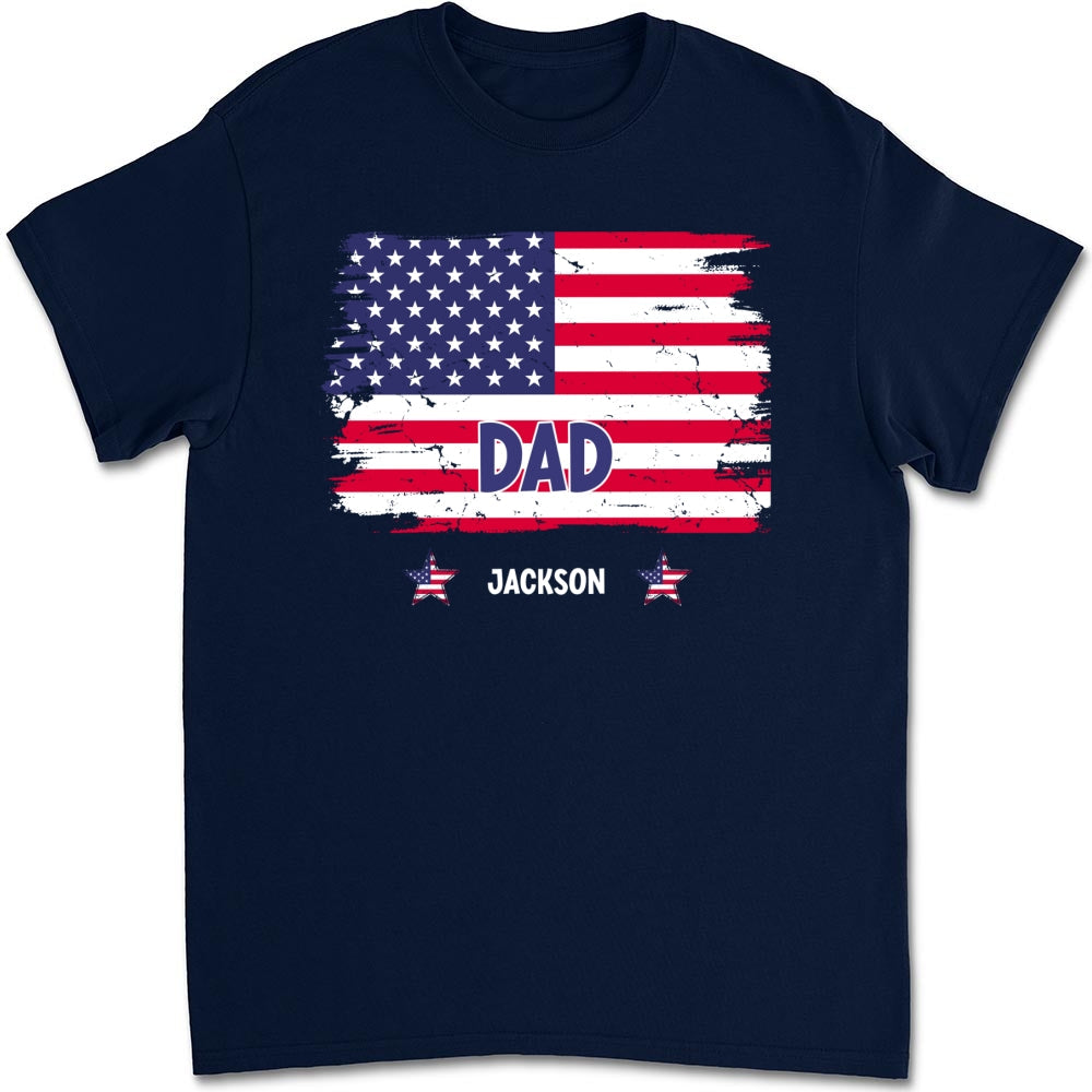 Grandpa Stars - Personalized Custom Shirt