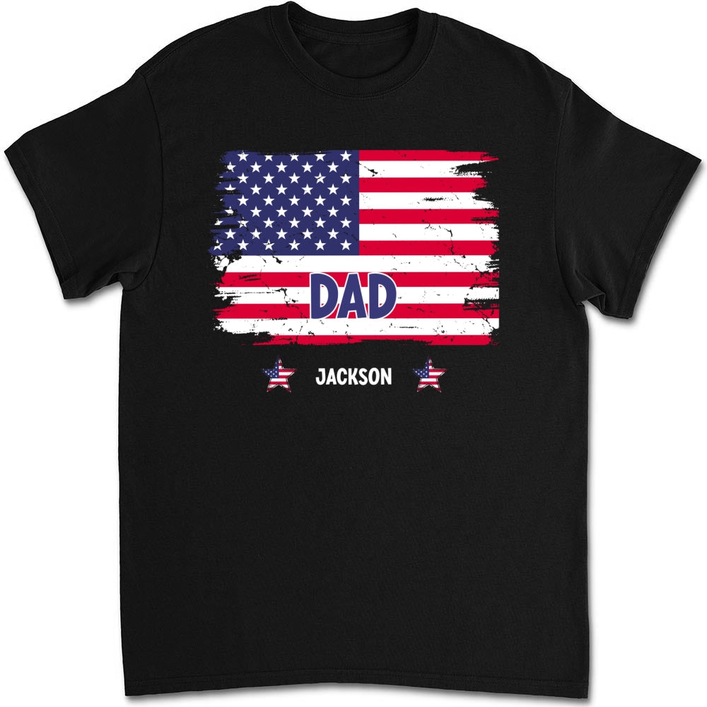 Grandpa Stars - Personalized Custom Shirt