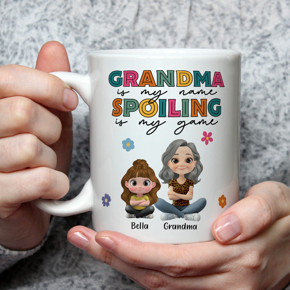 Grandma Magic Makes Everything Better - Personalized Custom Coffee Mug