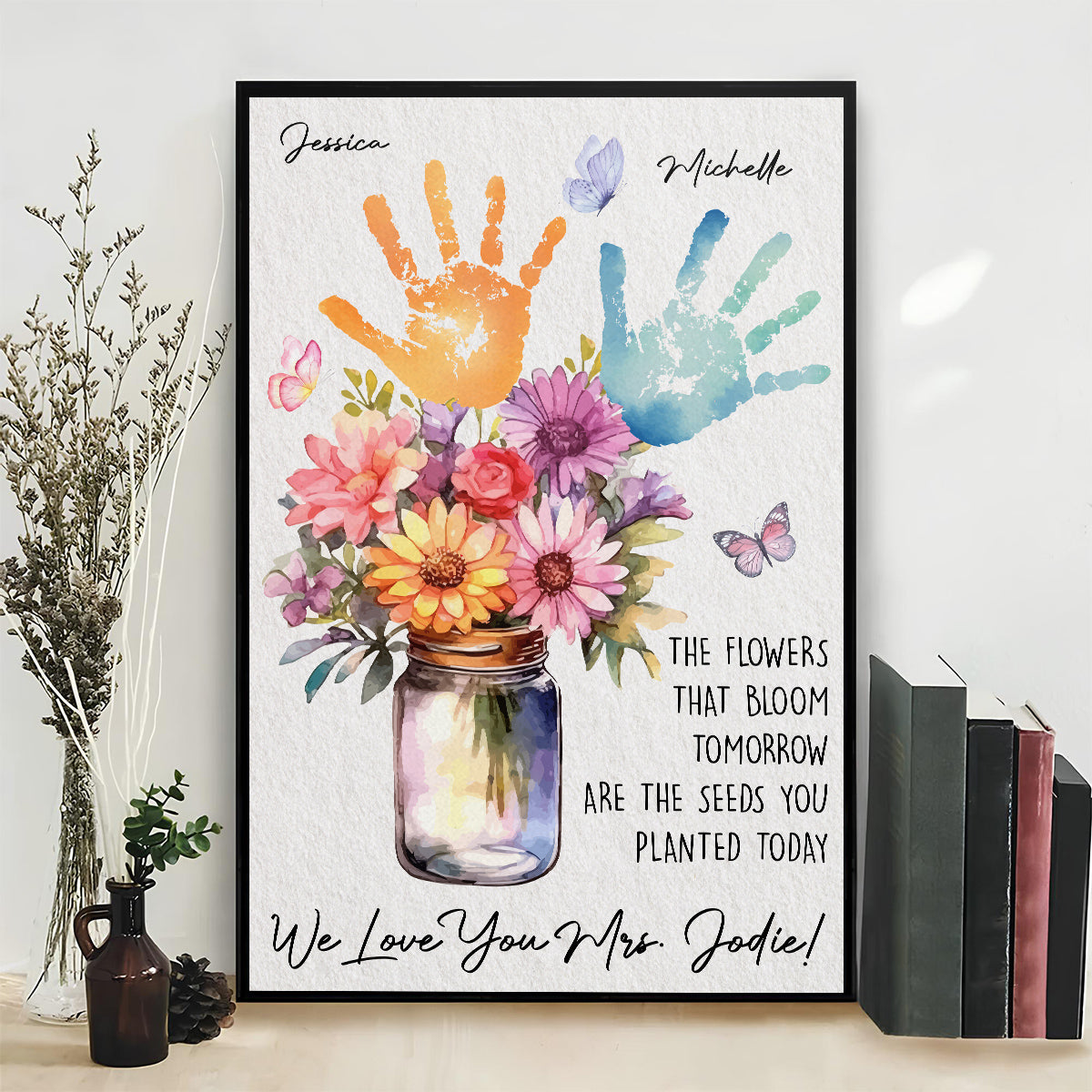 Knowledge Is A Seed Of Wisdom - Personalized Custom Poster