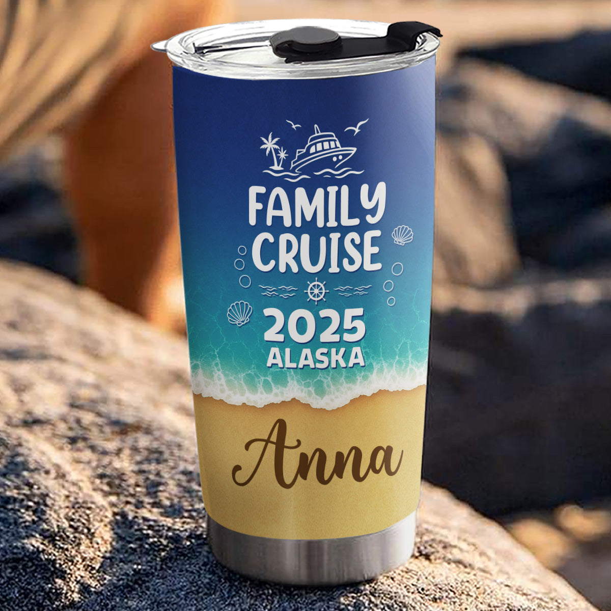 Family Cruise - Personalized Custom Tumbler