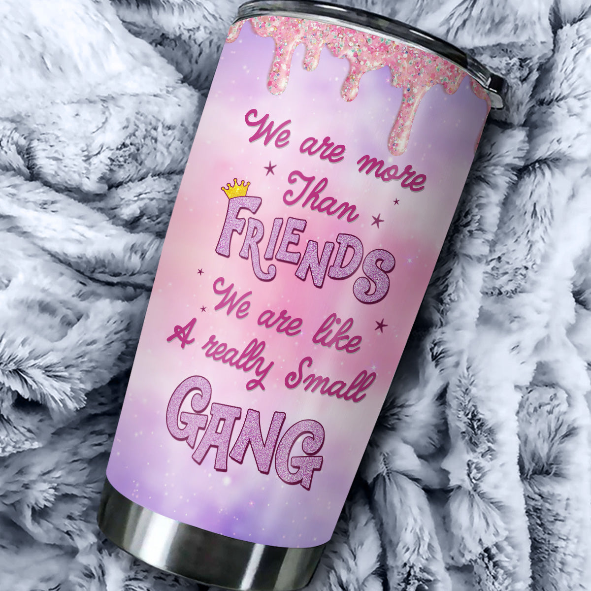 We Are Like A Really Small Gang - Personalized Custom Tumbler 