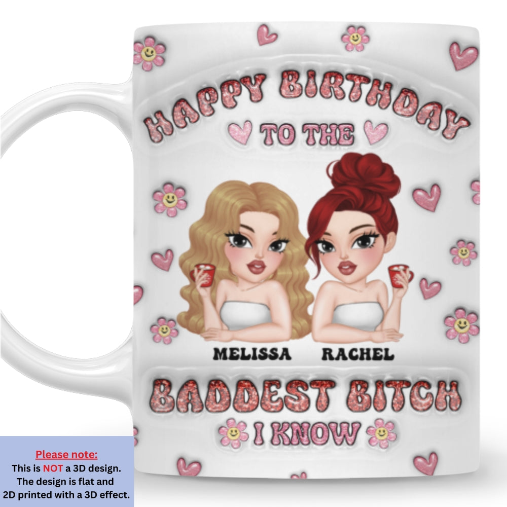 Slaying Every Year- Personalized Custom 3D Inflated Effect Mug