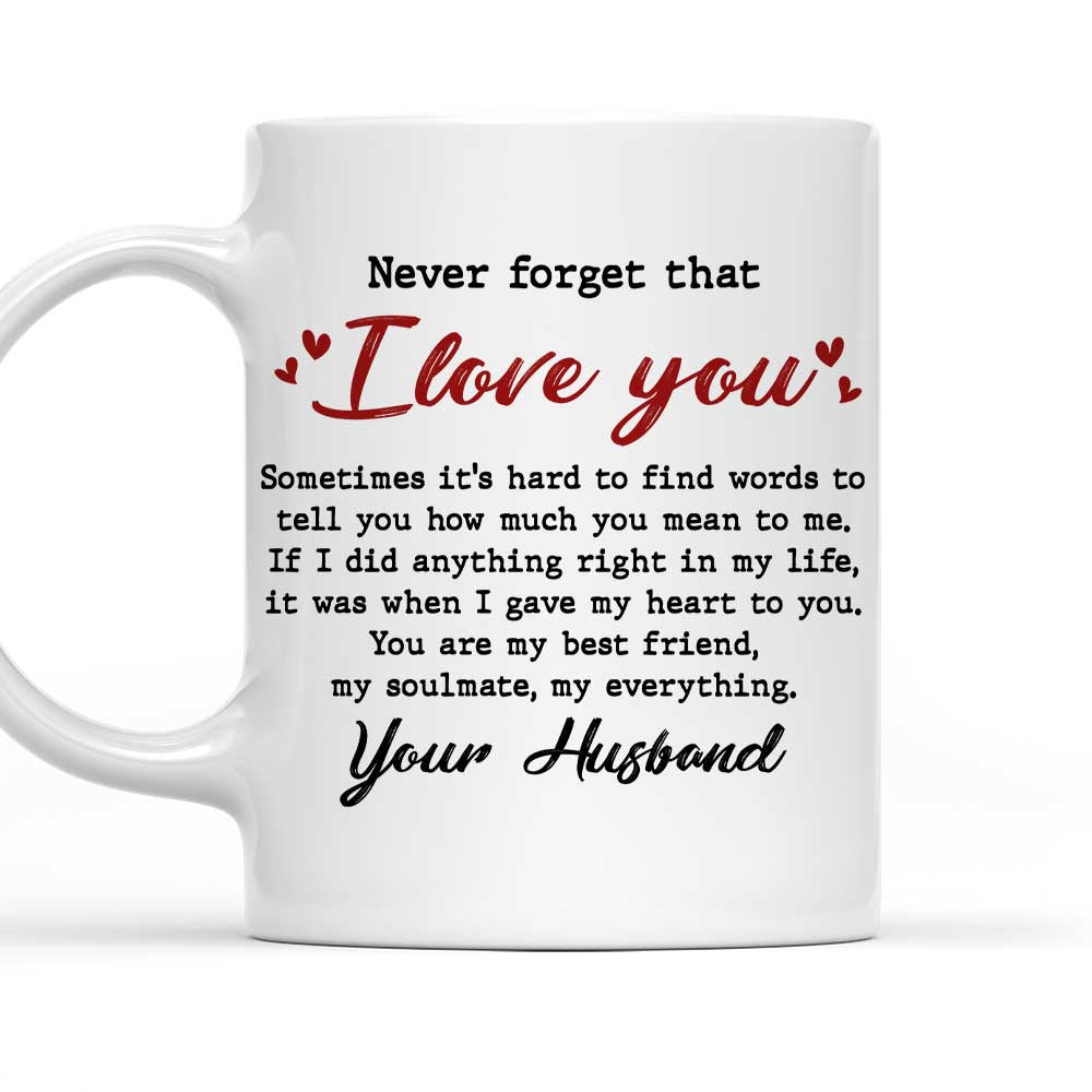 You Are My Everything - Personalized Custom Coffee Mug