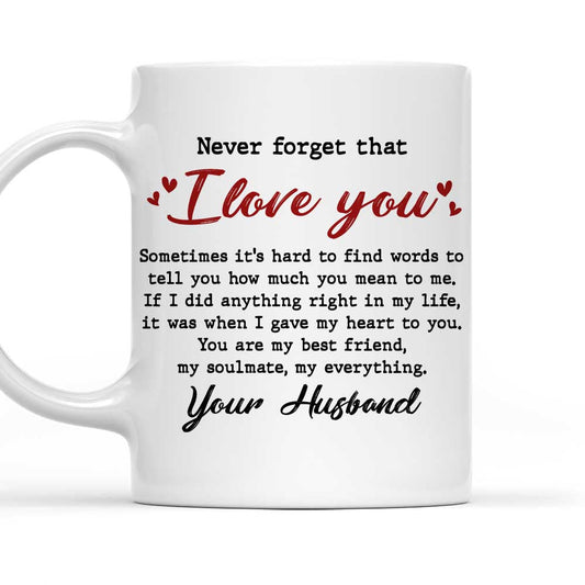 You Are My Everything - Personalized Custom Coffee Mug