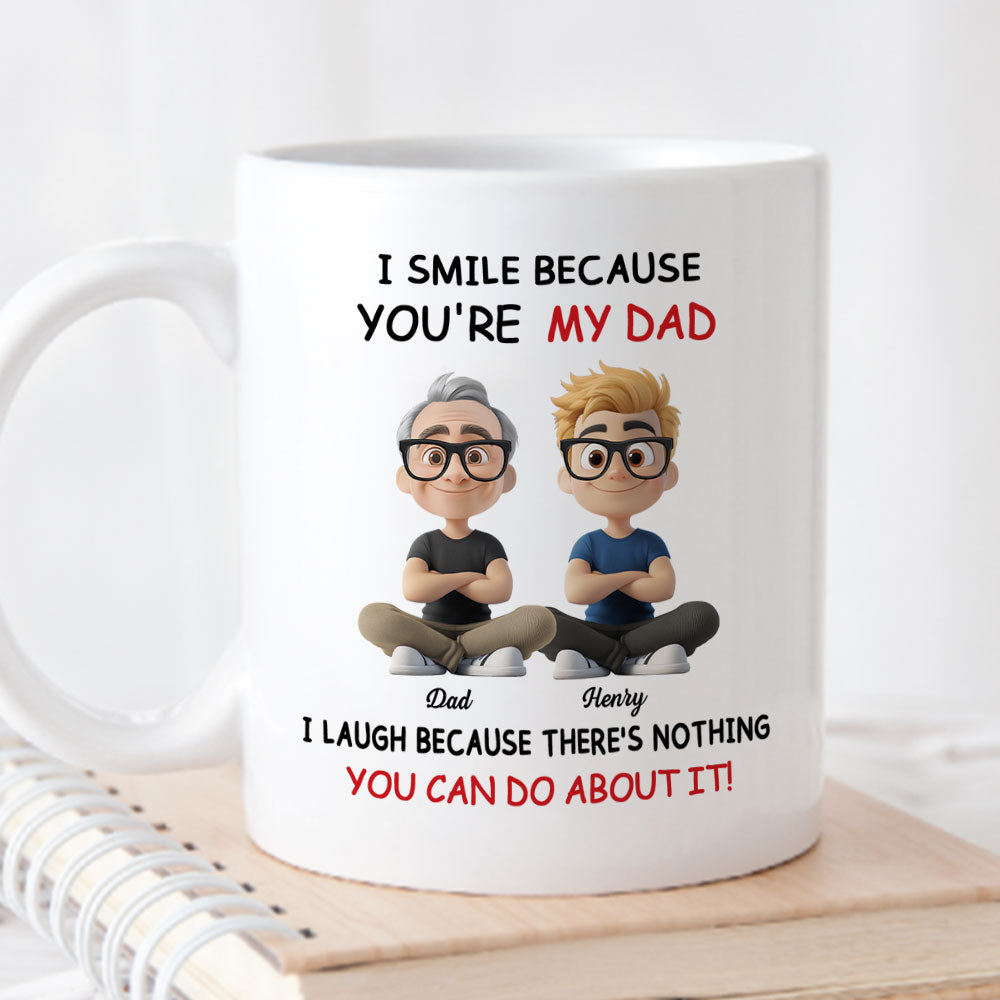 For Daddy - Personalized Custom Coffee Mug