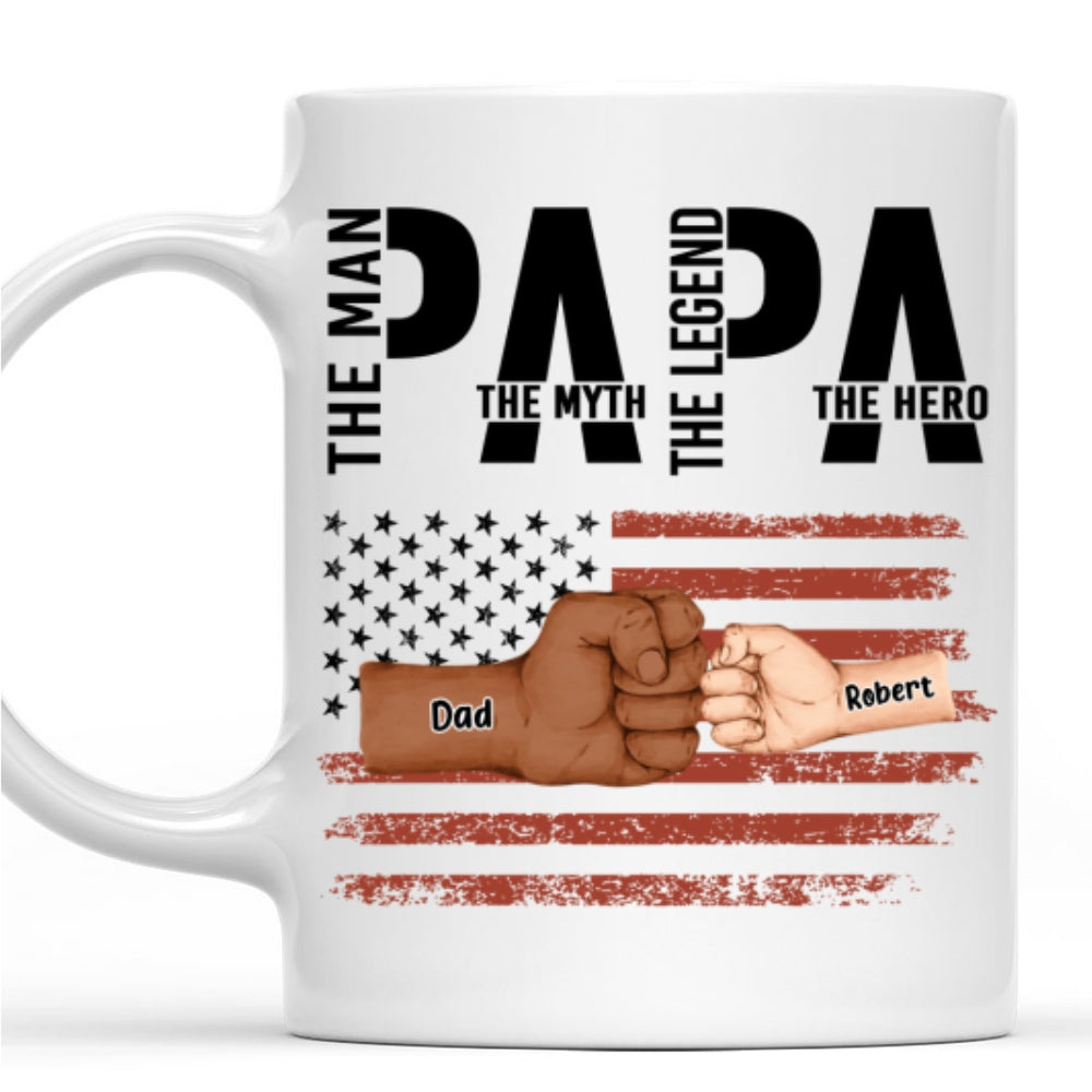 The Hero - Personalized Custom Coffee Mug