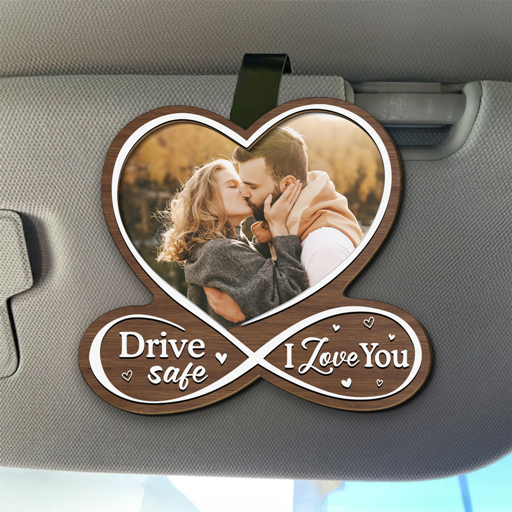 Drive Safe  -  Personalized Custom Car Visor Clip