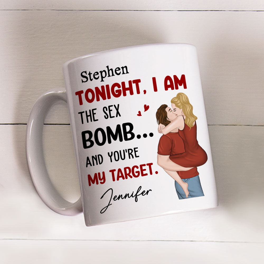 Love Bomb Ready To Detonate - Personalized Custom Coffee Mug