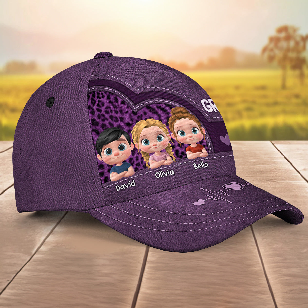 Grandma Is Our Favorite - Personalized Custom Classic Cap