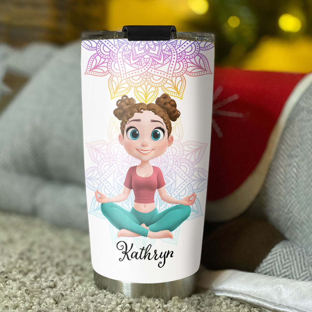 I Tell Myself - Personalized Custom Tumbler