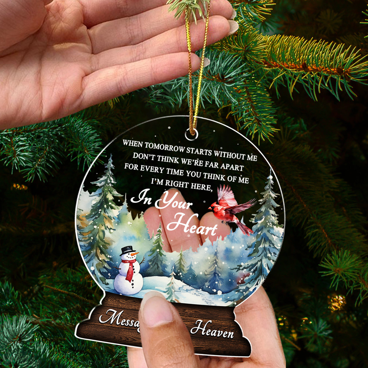 Messages From Heaven - Acrylic Ornament