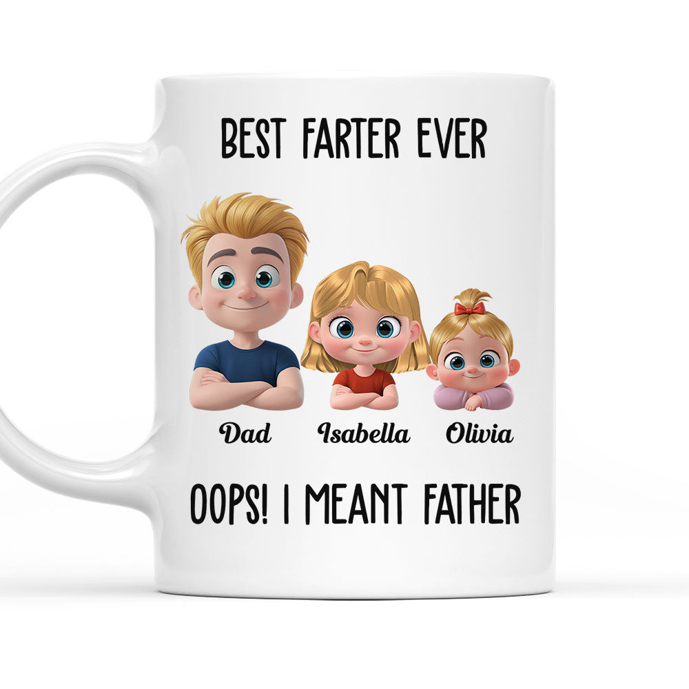 Best Farter Ever - Personalized Custom Coffee Mug